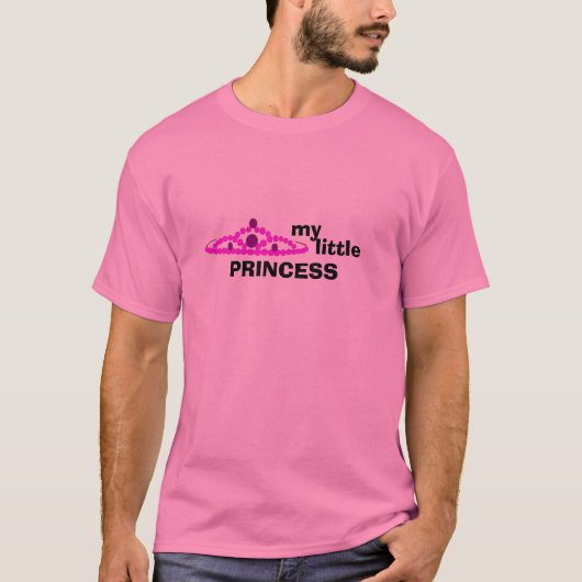 T-shirt ma petite princesse (Devant)