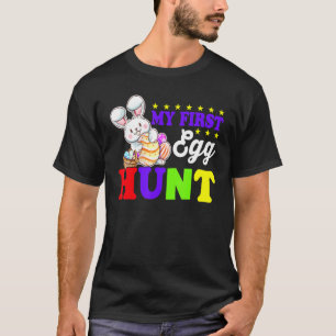 T-shirt Ma première chasse aux oeufs Bunny Jour de Pâques