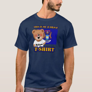 T-shirt Ma première chemise d'ours de nounours du Michigan