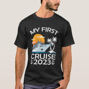 T-shirt Ma Première Croisière 2023 La Croisière Famille Sh