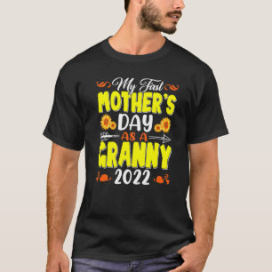 T-shirt Ma première fête des mères en tant que grand-mère