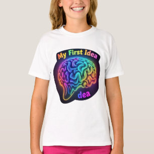 T-shirt Ma première idée - Conception créative et inspiran