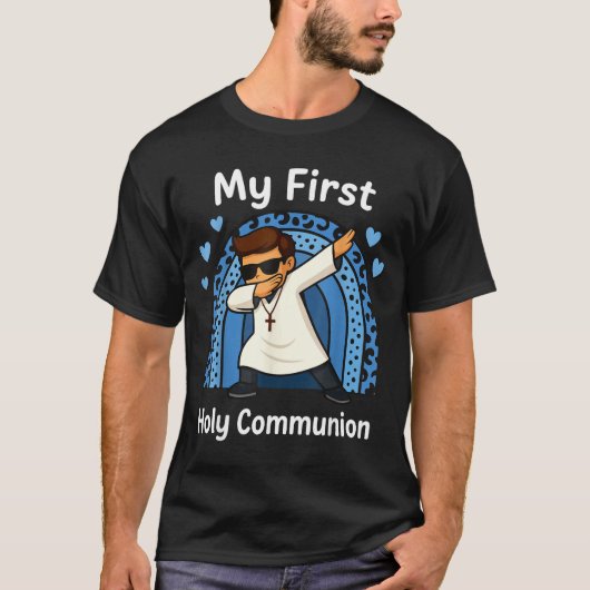 T-shirt Ma Première Sainte Communion  (Devant)
