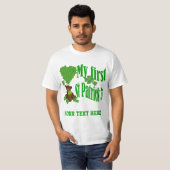 T-shirt Ma première St Patrick's (Devant entier)
