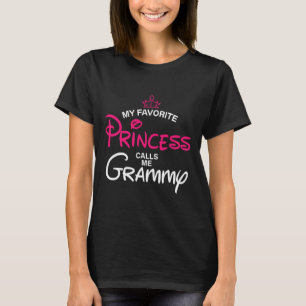 T-shirt Ma Princesse Favorite M'Appelle Grammy Daughter Fa