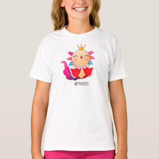 T-shirt Ma Princesse Mignon Design Royal | Cadeau de Princ