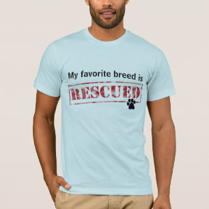 T-shirt Ma race préférée est Secourue