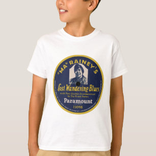 T-shirt MA Rainey "a perdu des bleus de Wanering "