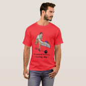 T-shirt Ma résidence secondaire est un bowling (Devant entier)