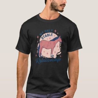 T-shirt Ma seule relation stable 2