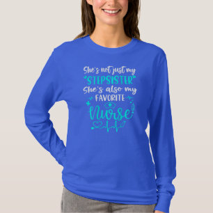 T-shirt Ma Soeur Est Une Infirmière Fière Infirmière