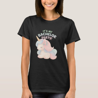 T-shirt Ma soirée de bachelor pour vêtements de fête de ba