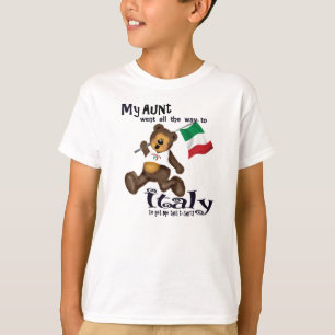 T-shirt Ma tante est allée en Italie