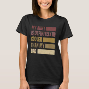 T-shirt Ma Tante Est Certainement Glacière Que Ma Tante Pa