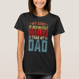 T-shirt Ma Tante Est Certainement Glacière Que Ma Tante Pa
