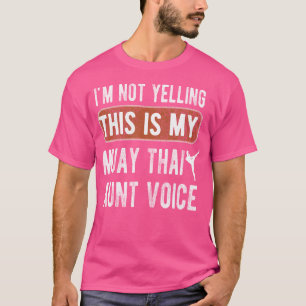 T-shirt Ma tante Muay Thai Voice Muay Thai Tante