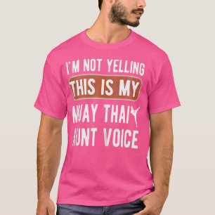 T-shirt Ma tante Muay Thai Voice Muay Thai Tante