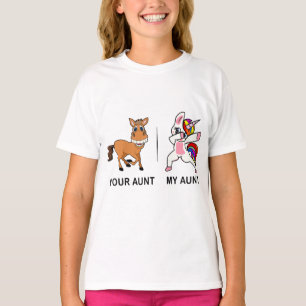 T-shirt Ma Tante Te Dons Pour Tante