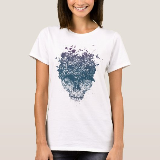 T-shirt Ma tête est une jungle (Devant)