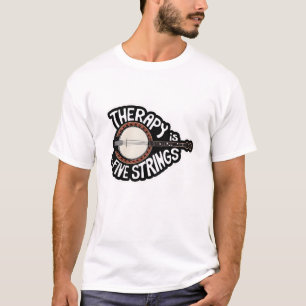 T-shirt Ma Thérapie Est Cinq Cordes