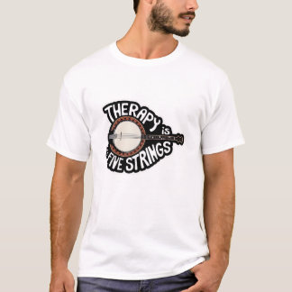 T-shirt Ma Thérapie Est Cinq Cordes