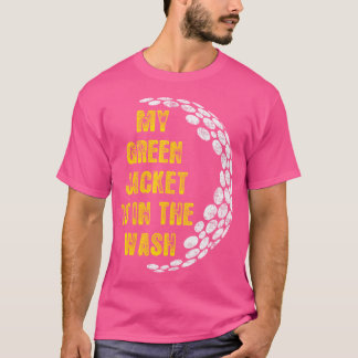 T-shirt Ma Veste Est Dans Le Lave Mignonne Amateur De Golf