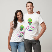 T-shirt Ma vibration est différente – Conception d'alien e (Unisexe)