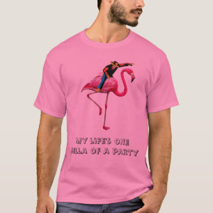 T-shirt Ma vie est une chemise de partie