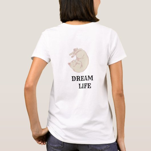 T-SHIRT MA VIE RÊVE (Dos)