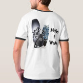 T-shirt ma vitesse - customisée (Dos)