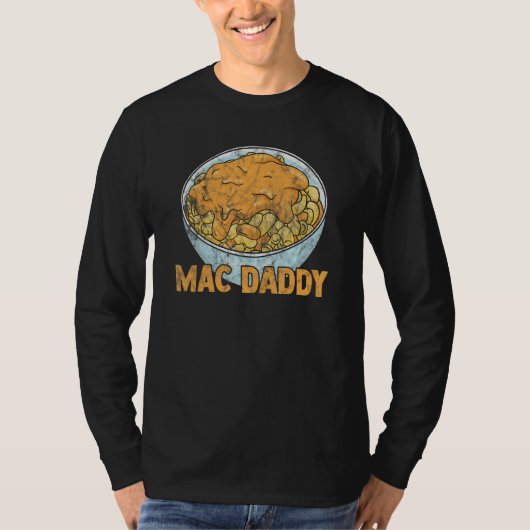 T-shirt Mac Daddy Chessy Macaroni Papa (Devant)