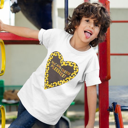 T-shirt Mac et fromage