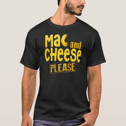 T-shirt Mac Et Fromage Aliments Mac N Fromage Mac Fromage (Devant)