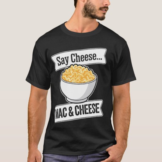 T-shirt Mac Et Fromage Drôle De Macaroni Au Fromage (Devant)