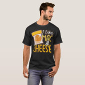 T-shirt Mac Et Fromage J'Aime Mac Et Cheese (Devant entier)