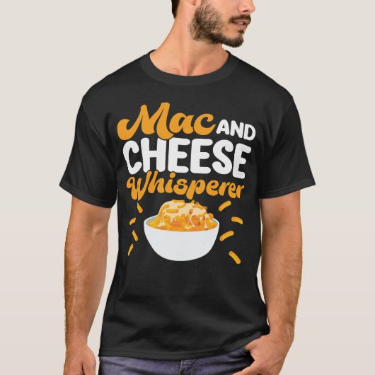 T-shirt Mac Et Fromage Mac Et Fromage Whisperer (Devant)