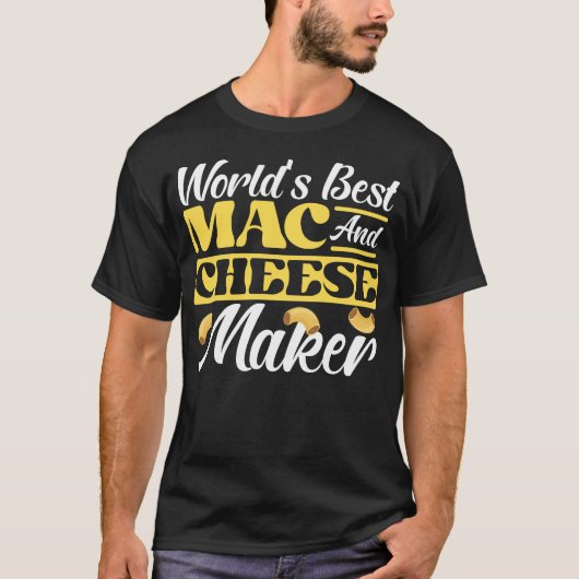 T-shirt Mac Et Fromage Meilleur Mac Et Fromage Au Monde (Devant)