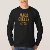T-shirt Mac et fromage S'il vous plaît (Devant)