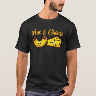 T-shirt Mac N Fromage Cuisine délicieuse au four Macaroni 