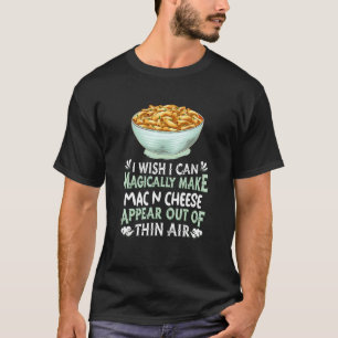 T-shirt Mac N Fromage Pasta Snack Magique Macaroni Et Che