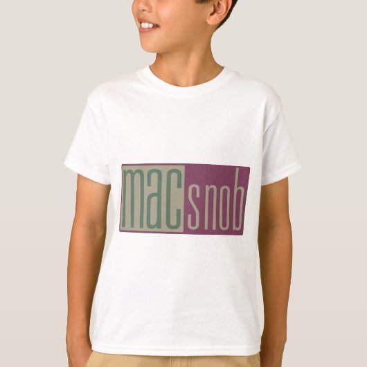 T-shirt Mac Snob (Devant)