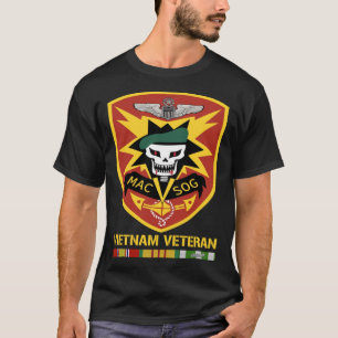 T-shirt MAC SOG Vietnam Membres vétérans MACV SOG