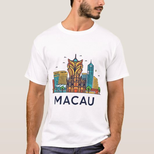 T-SHIRT MACAO (Devant)