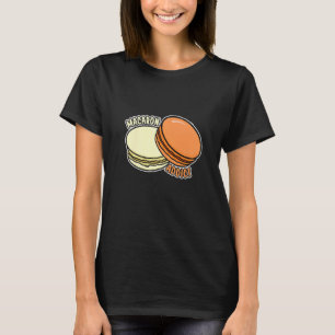 T-shirt Macaron Addict Baking Sweet Macarons