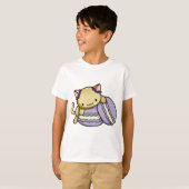 T-shirt Macaron Kitty (Devant entier)