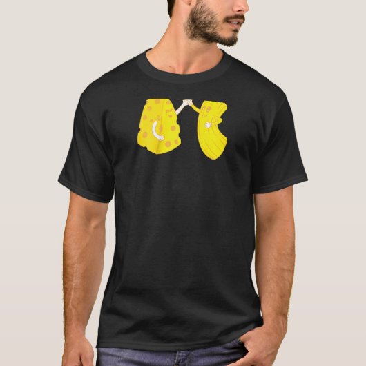 T-shirt Macaroni Cheese Raglan (Devant)