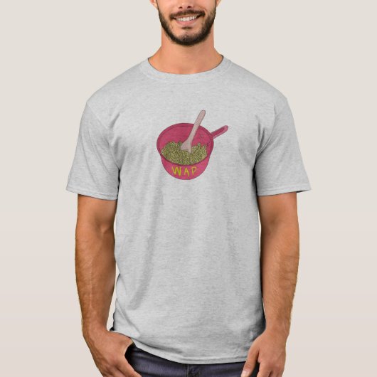 T-shirt Macaroni WAP dans une Marmite (Devant)