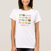 T-shirt Macarons doux 16 (Devant)