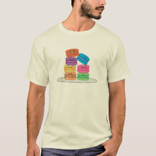 T-shirt Macarons heureux