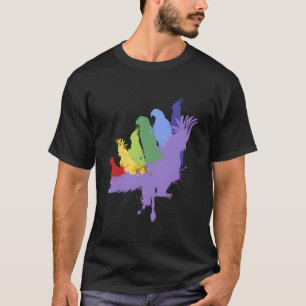 T-shirt Macaw Parrot Cockatiel Conception Cadeau Pour Les